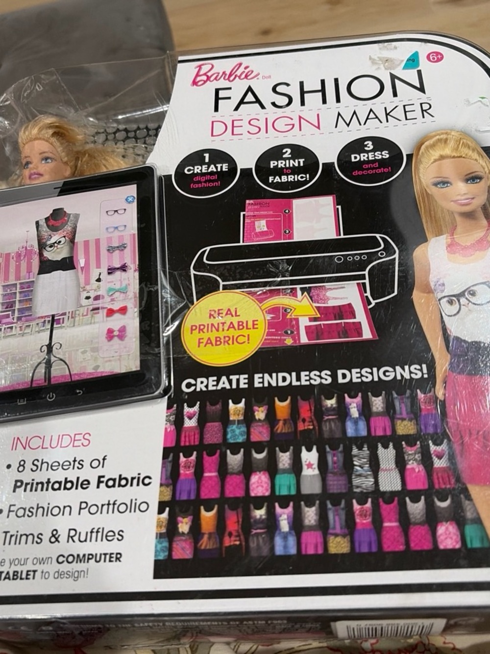 Barbie Fashion Design Maker Kit - Pink & Black Accents